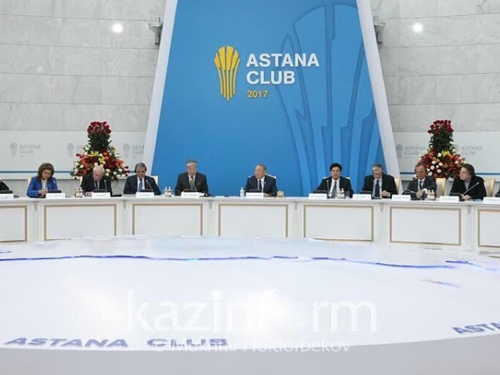11. Cumhurbaşkanı Gül, Kazakistan’ın Başkenti Astana’da 3.’sü Düzenlenen “Astana Club 2017” Etkinliğine Katıldı